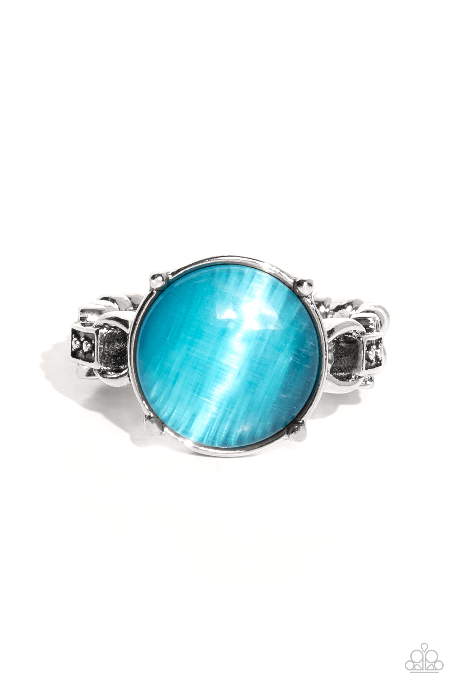 Upper Class Uniform Blue Ring - Jewelry by Bretta