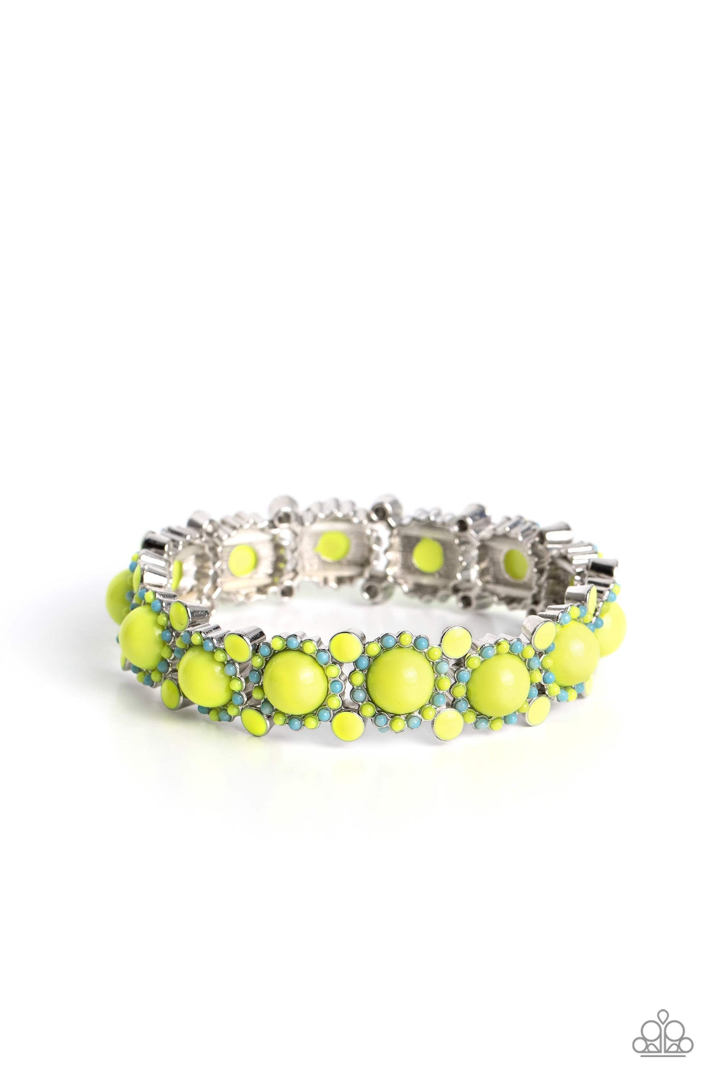 Pop Art Party Green Bracelet - Jewelry by Bretta