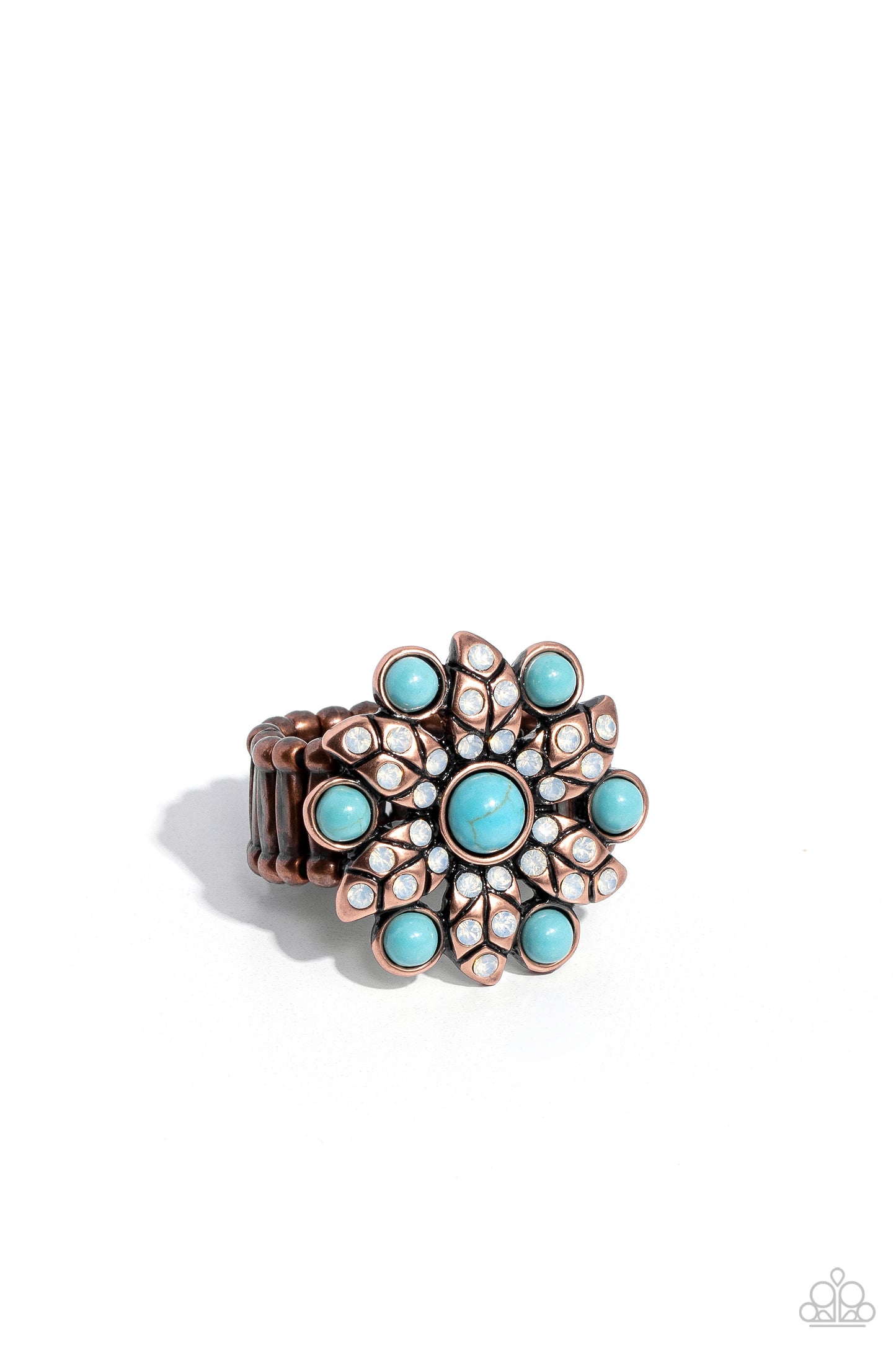 Flower of Life Copper Ring - Jewelry by Bretta