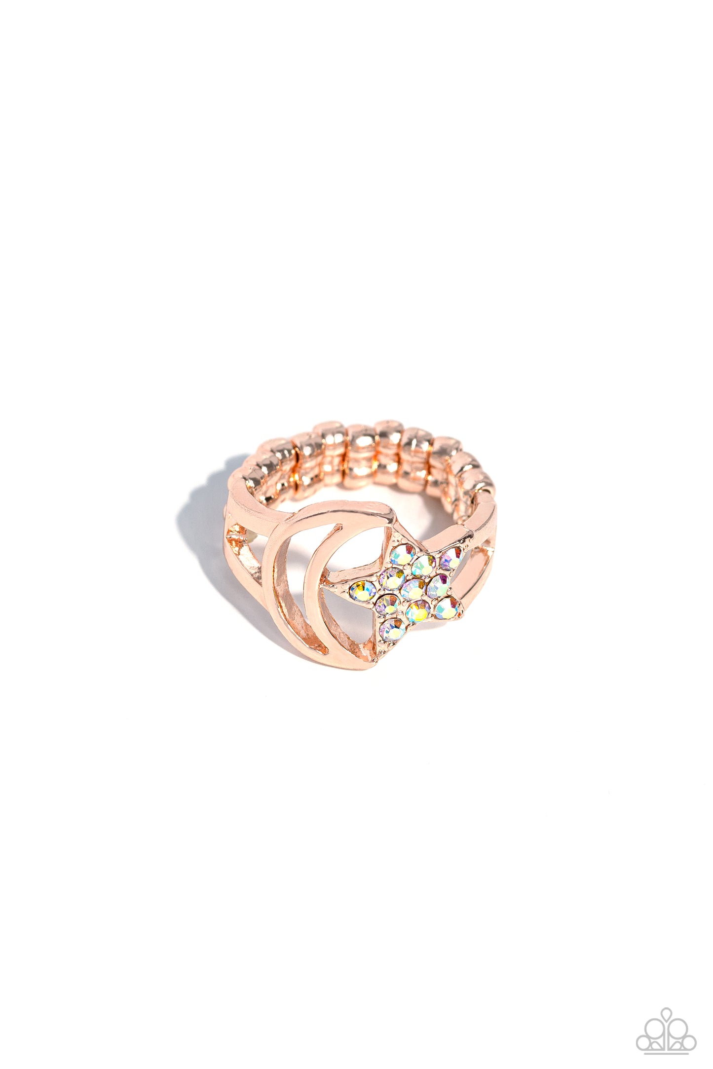 Stargazing Style Rose Gold Ring - Jewelry by Bretta