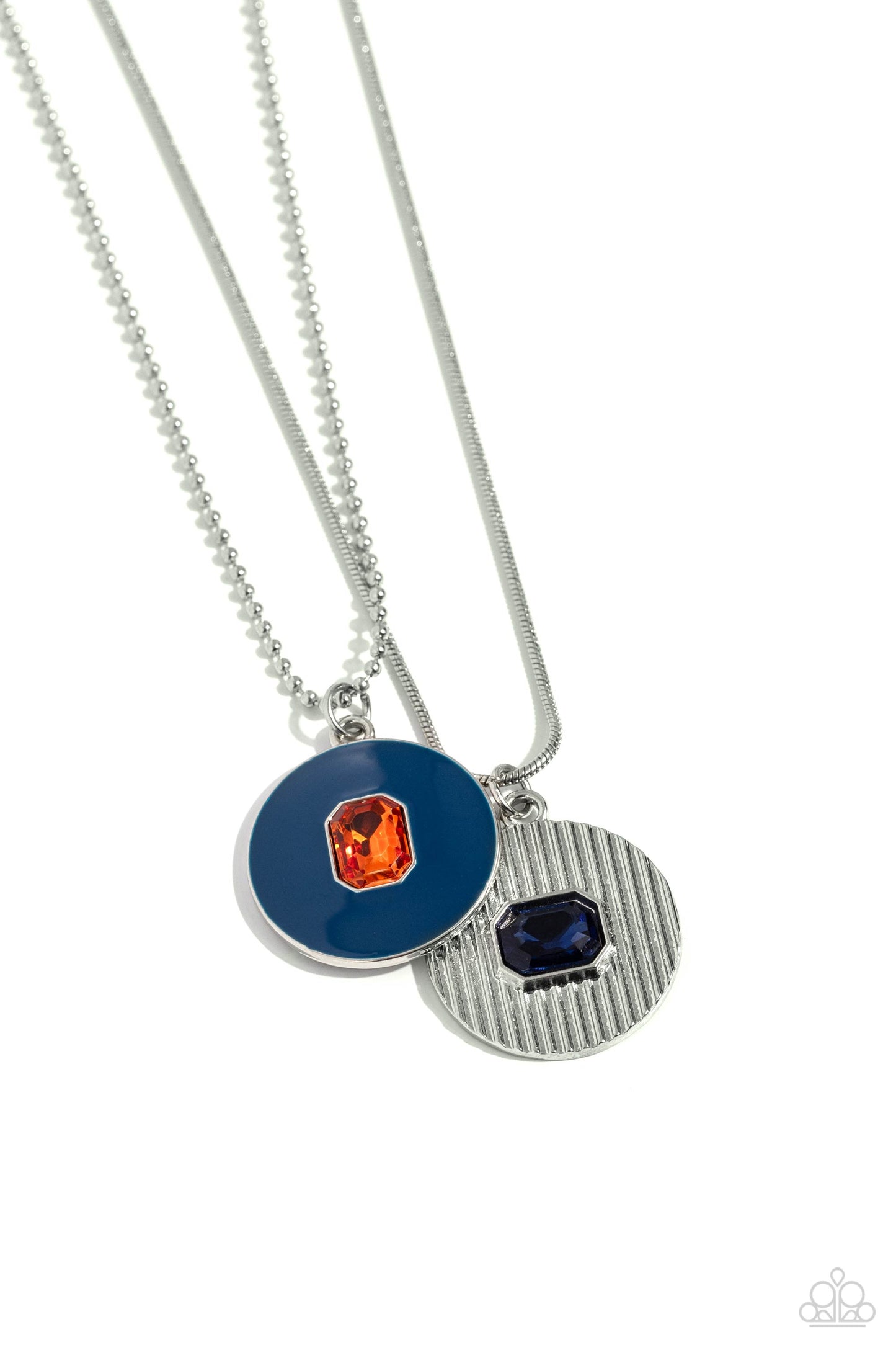 Cryptic Couture Blue Necklace - Jewelry by Bretta