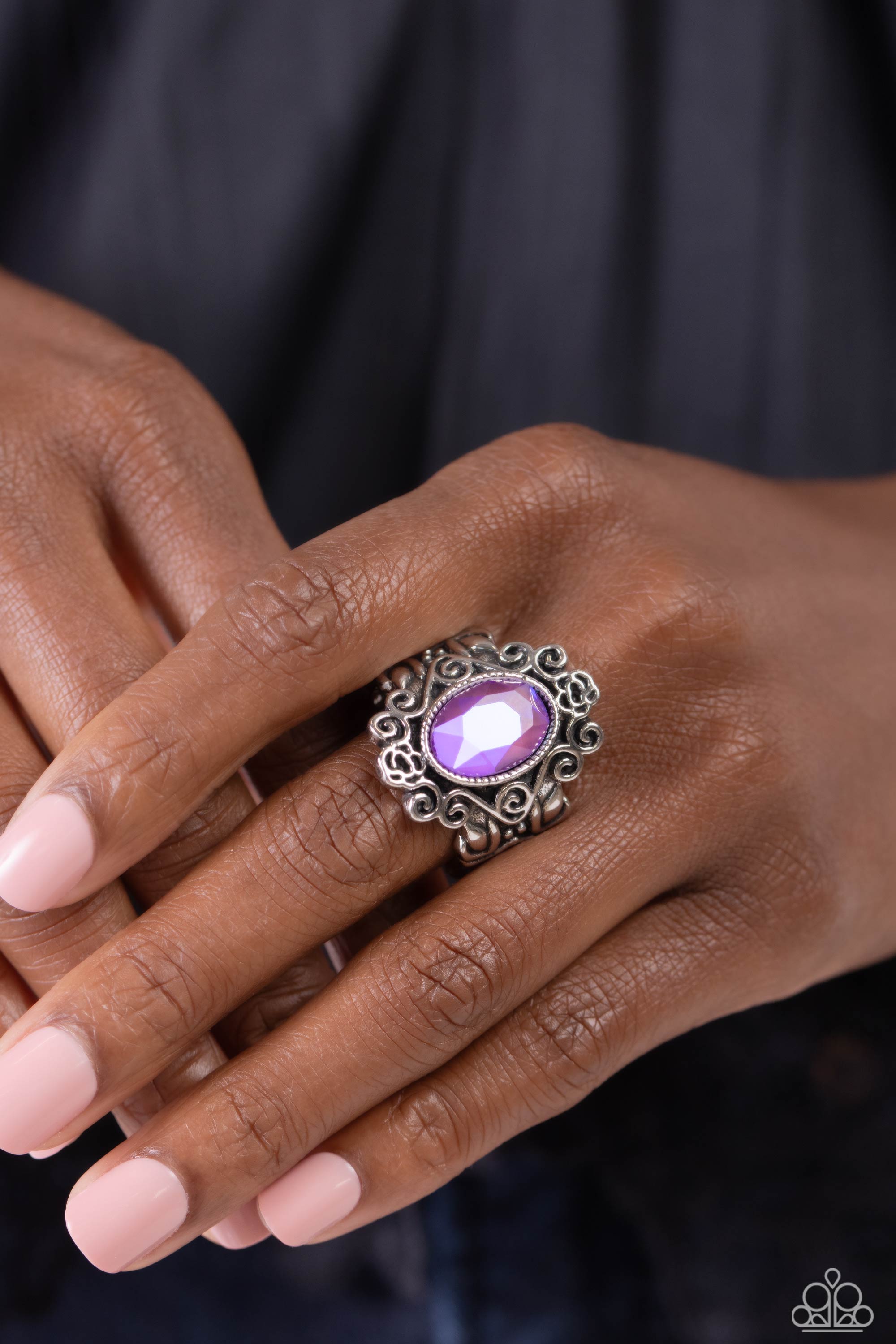 Mystical Mystique Pink Ring - Jewelry by Bretta