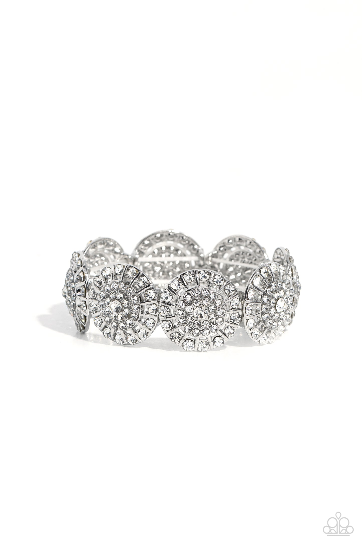 Executive Elegance White Bracelet - Jewelry by Bretta