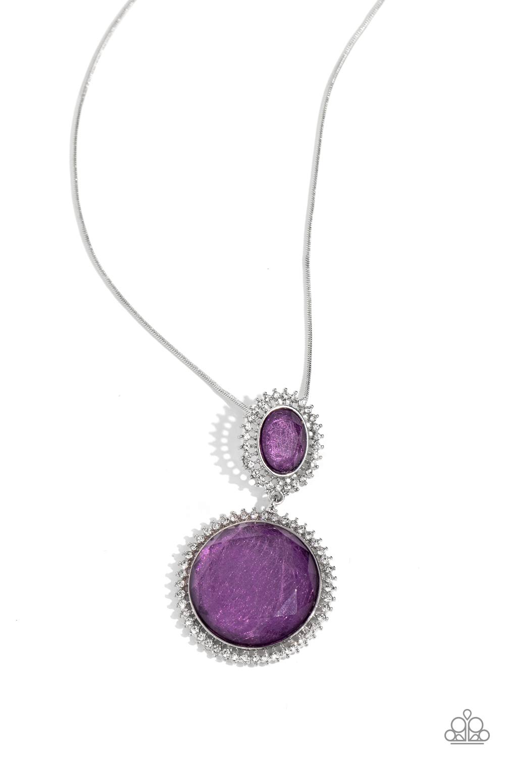 Castle Cadenza Purple Necklace - Jewelry by Bretta