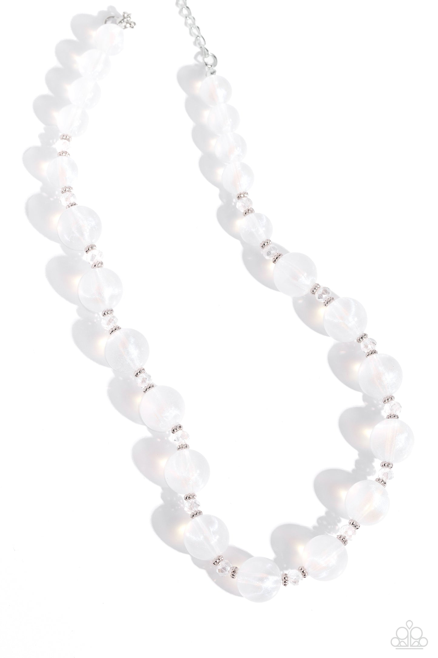 Timelessly Tantalizing White Necklace - Jewelry by Bretta