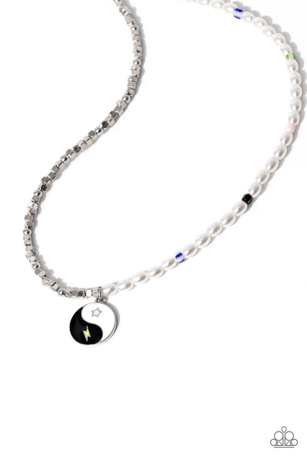 Youthful Yin and Yang Black Necklace - Jewelry by Bretta