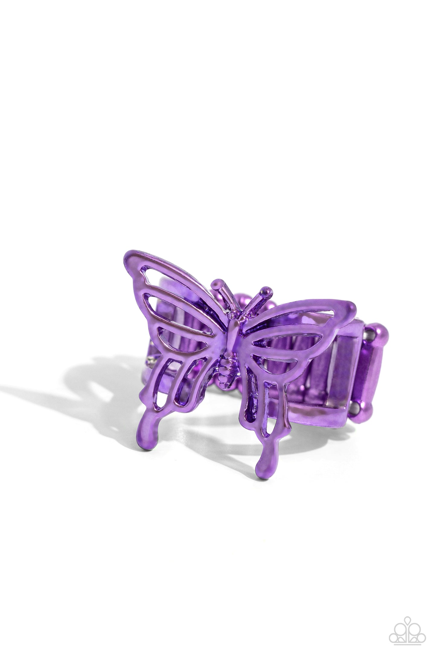 Playfully Polished Purple Ring - Jewelry by Bretta