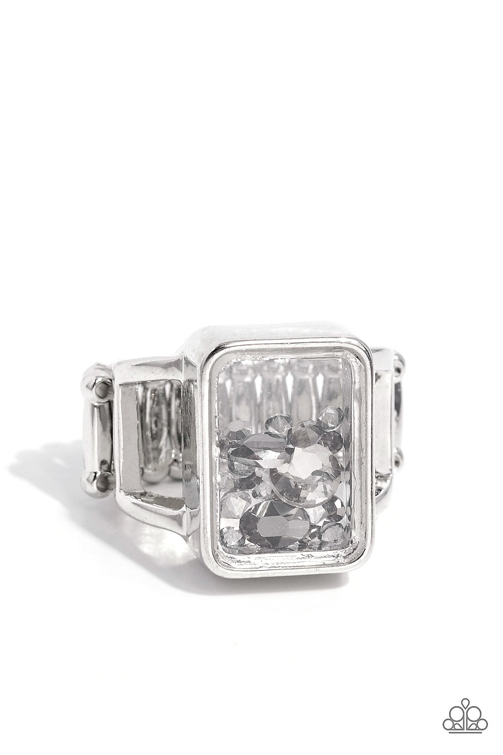 Encased Envy Silver Ring - Jewelry by Bretta