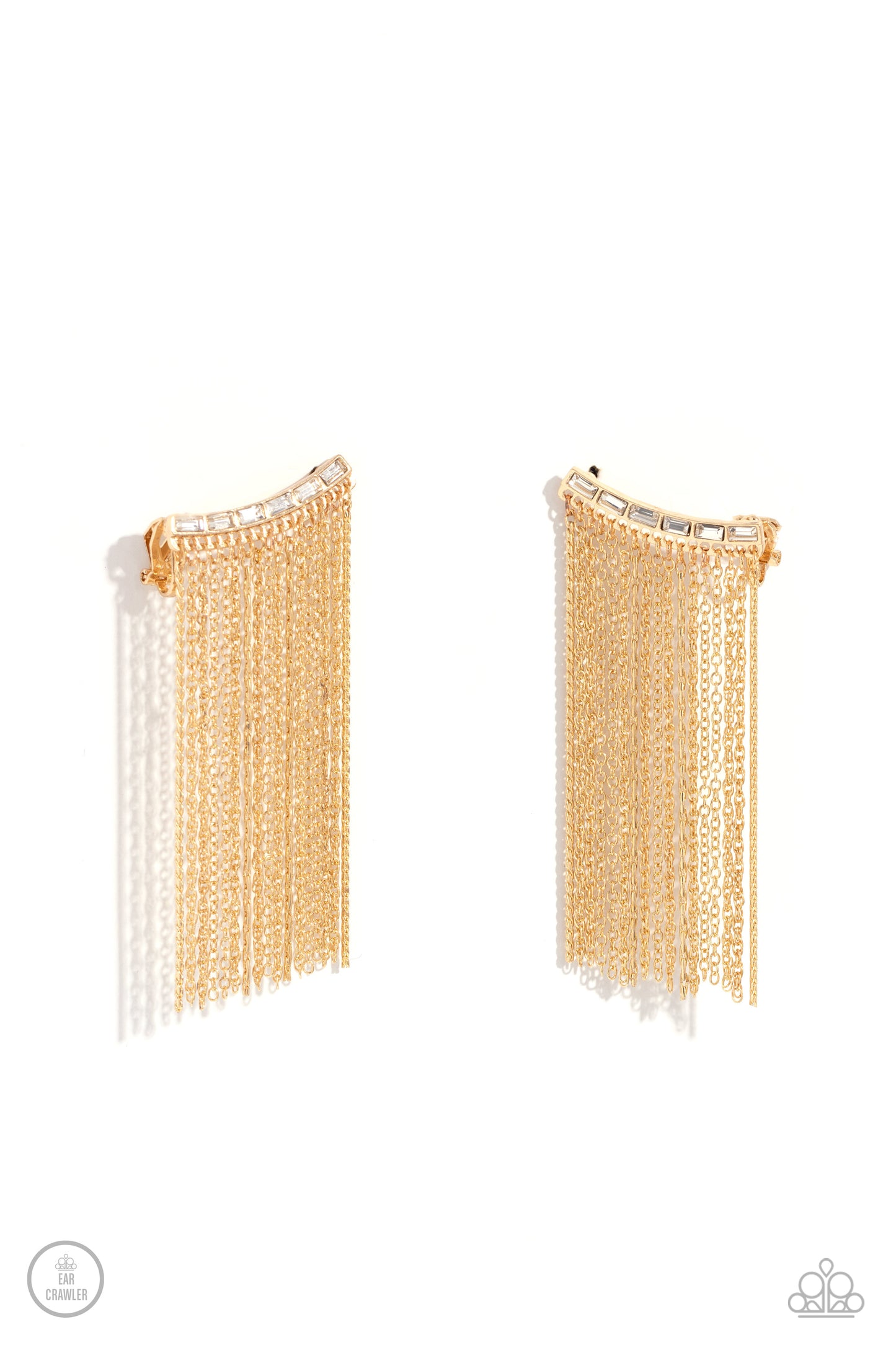 Feuding Fringe Gold Earrings - Jewelry by Bretta