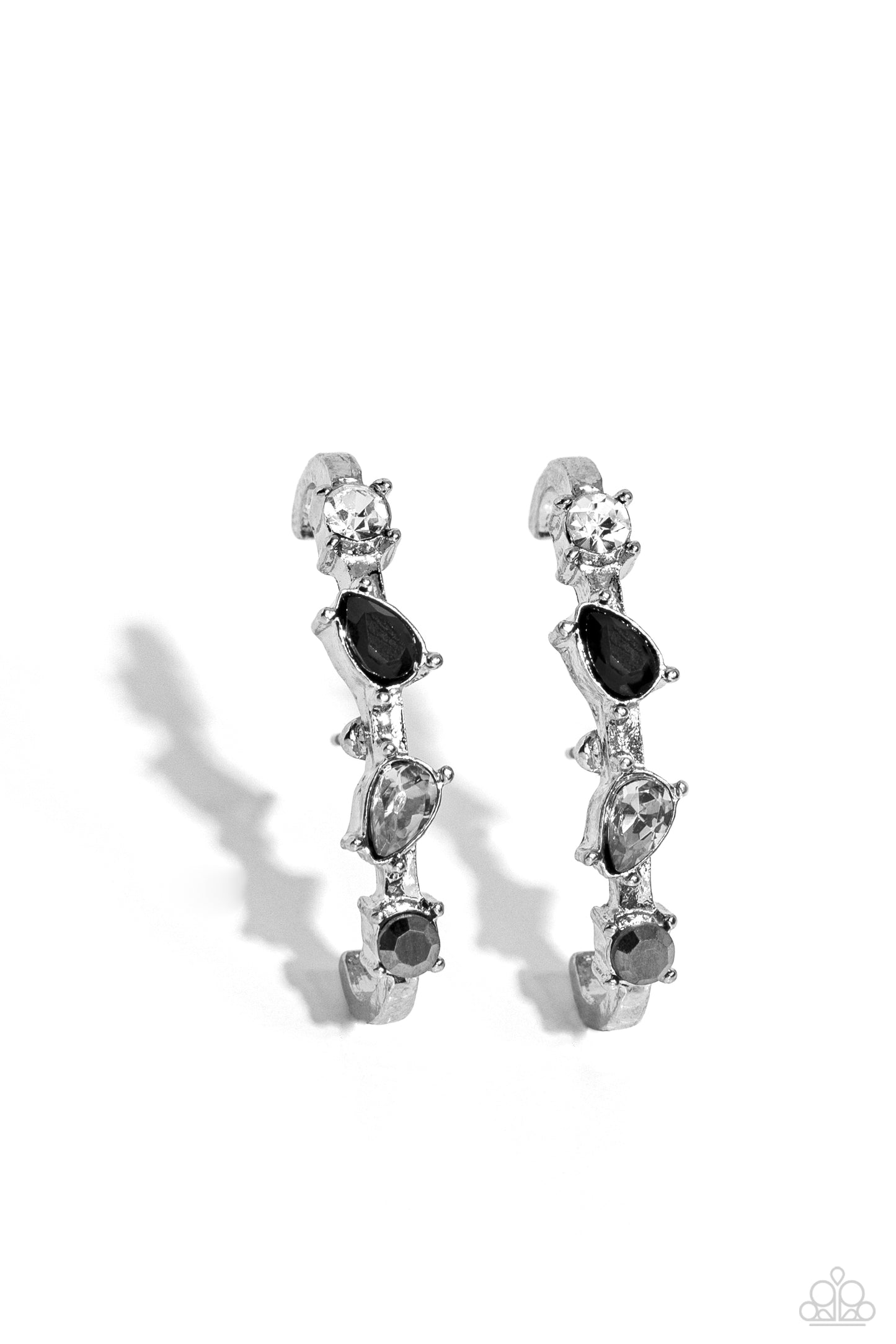 Trendy Twists Black Earrings - Jewelry by Bretta