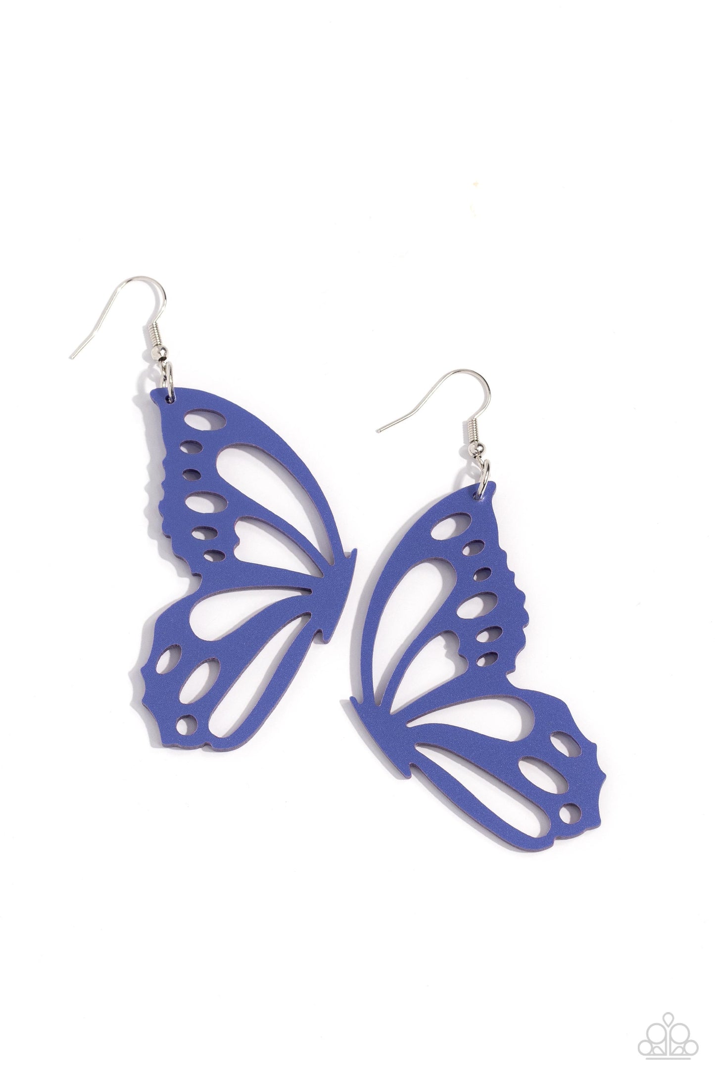 WING of the World Blue Earrings - Jewelry by Bretta