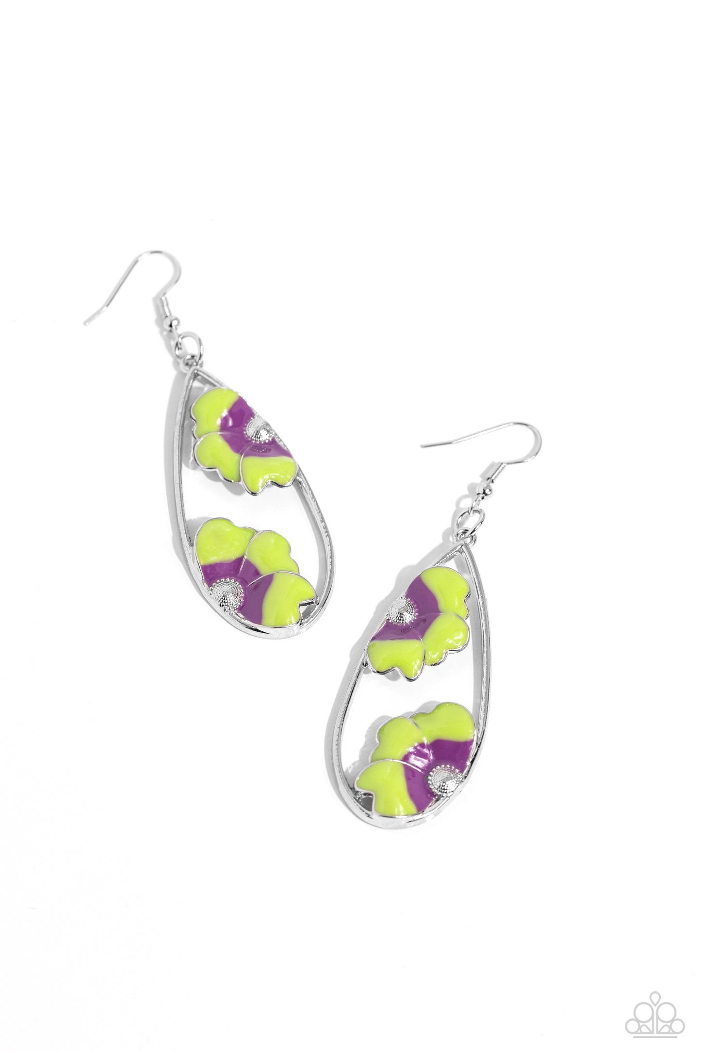 Airily Abloom Green Earrings - Jewelry by Bretta