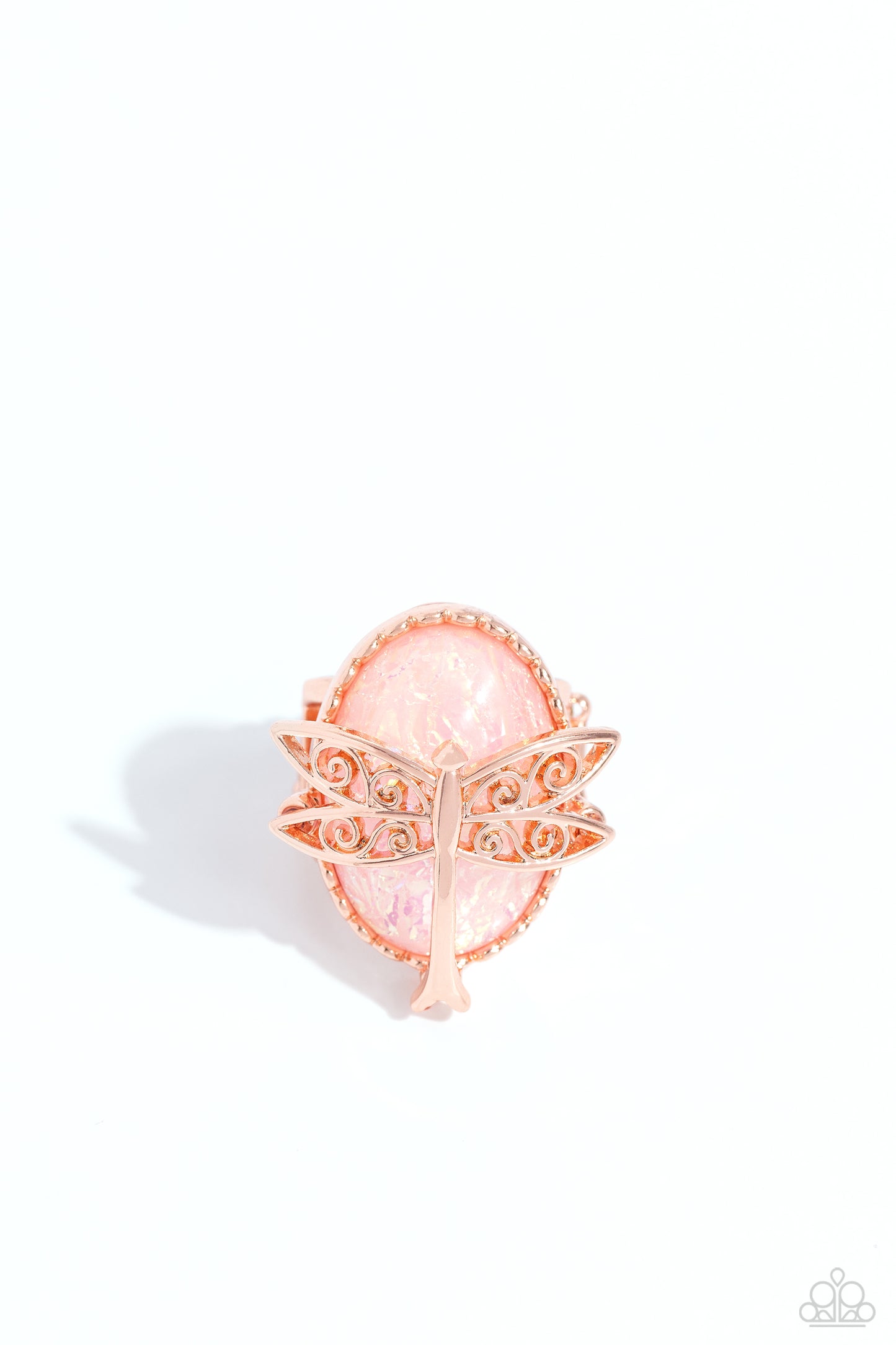 Dragonfly Dazzle Copper Ring - Jewelry by Bretta