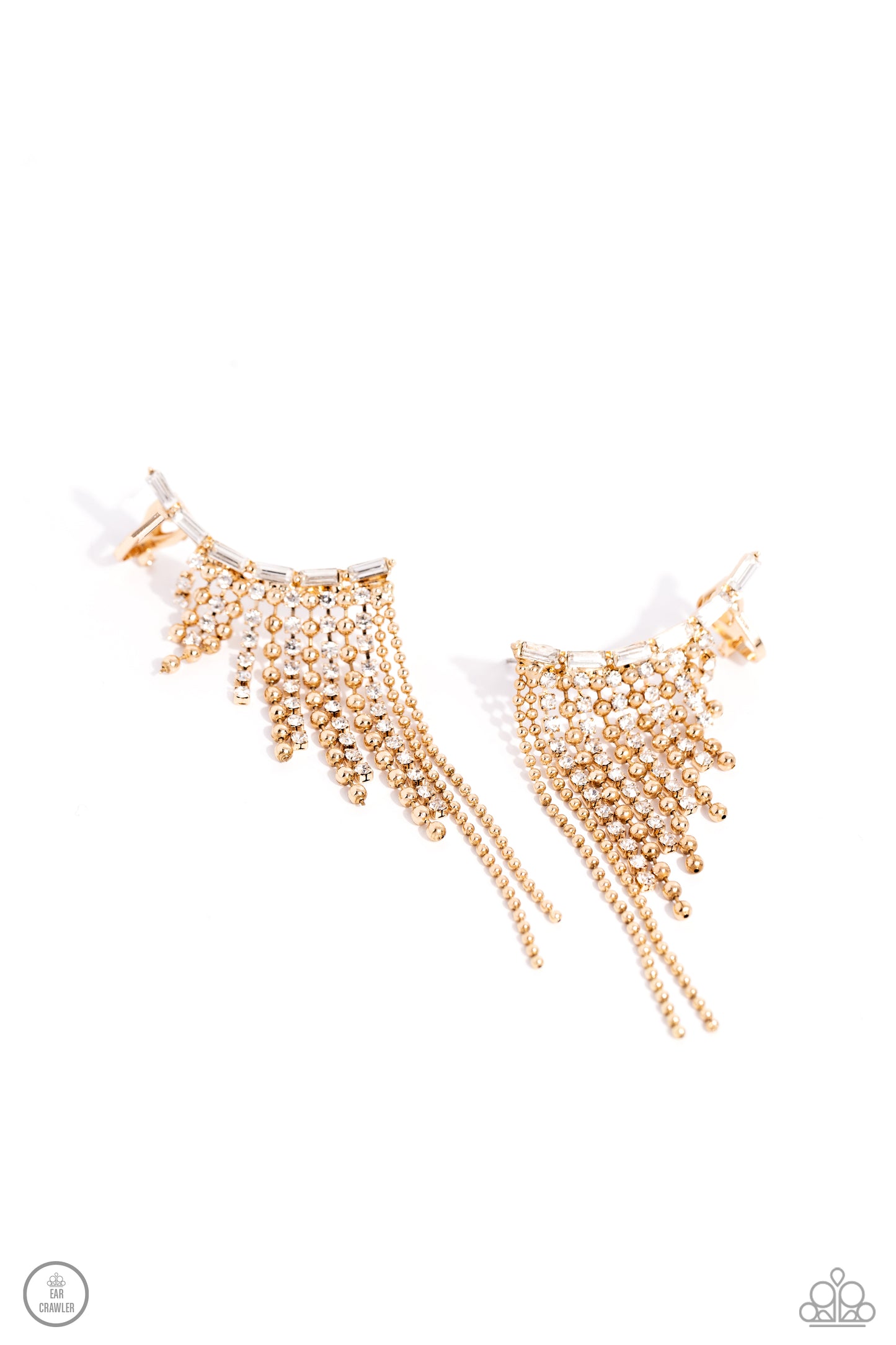 Tapered Tease Gold Earrings - Jewelry by Bretta