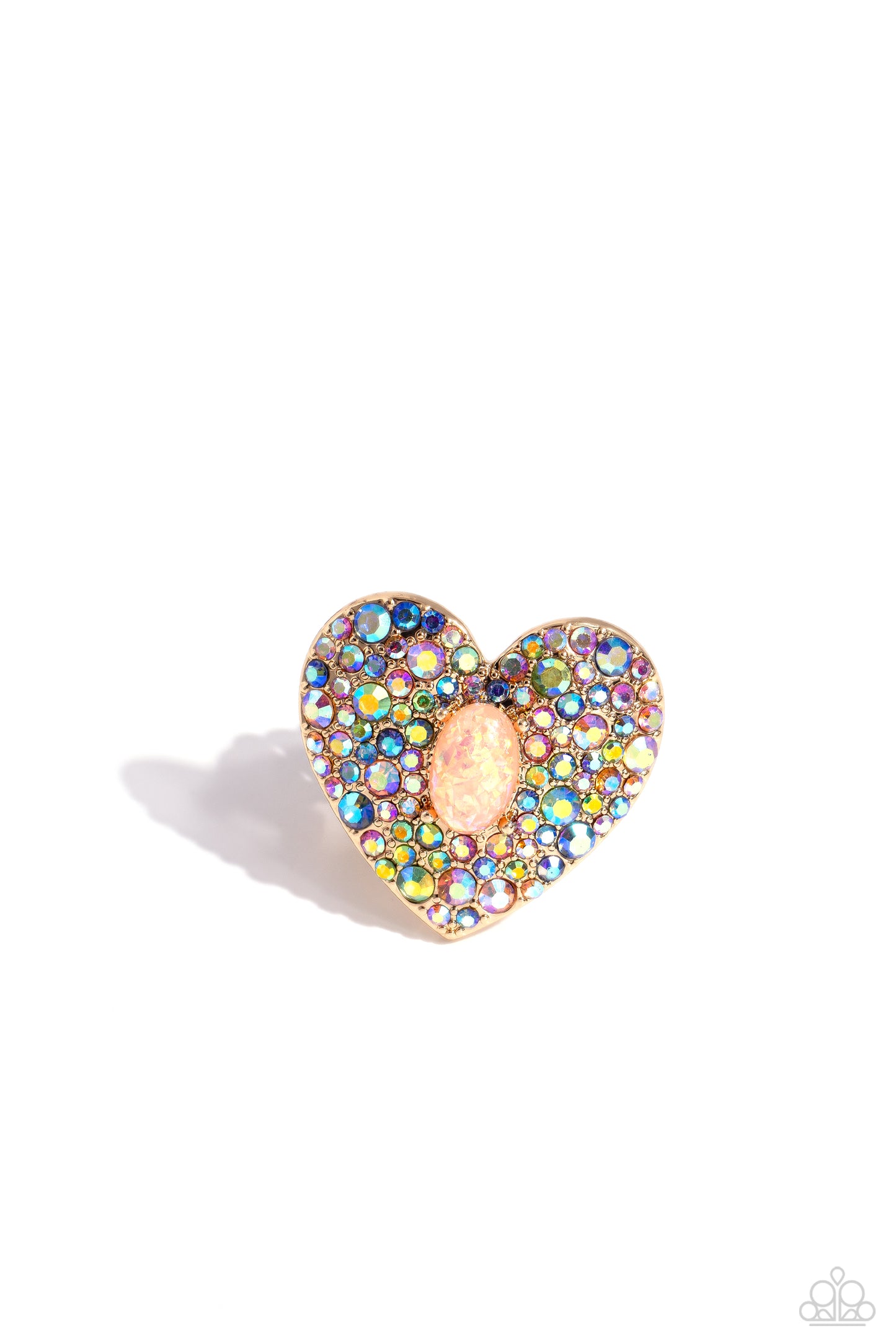 Bejeweled Beau Gold Ring - Jewelry by Bretta