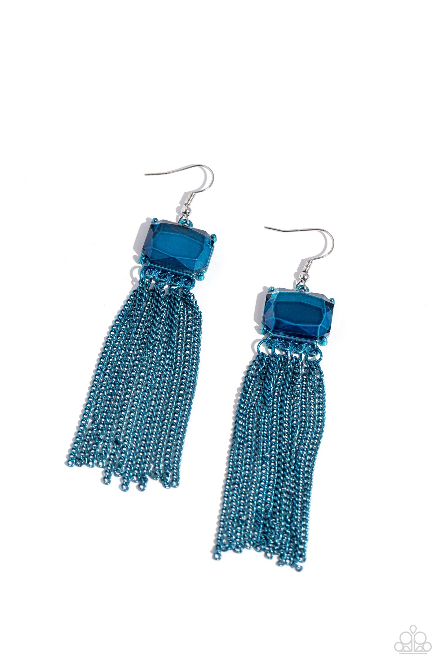 Dreaming Of TASSELS Blue Earrings - Jewelry by Bretta