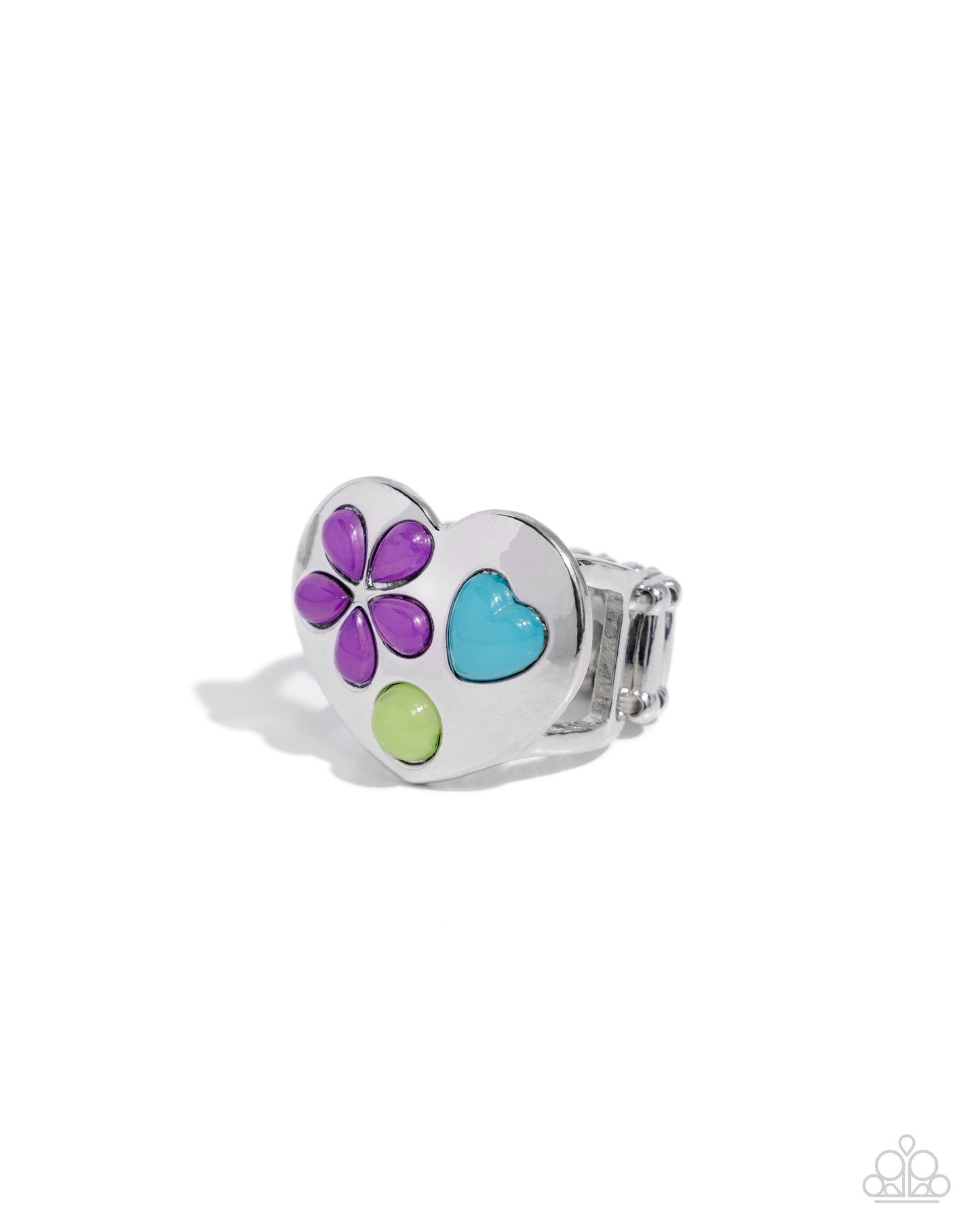 Spirited Shapes Purple Ring - Jewelry by Bretta
