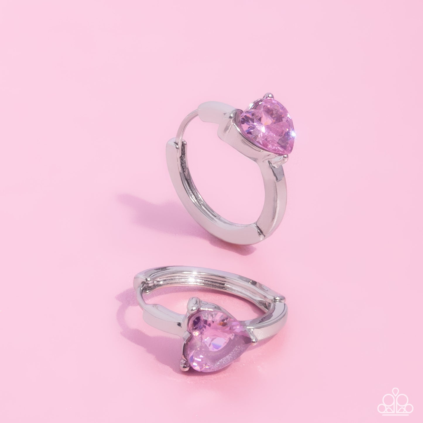 High Nobility Pink Hoop Earrings - Jewelry by Bretta