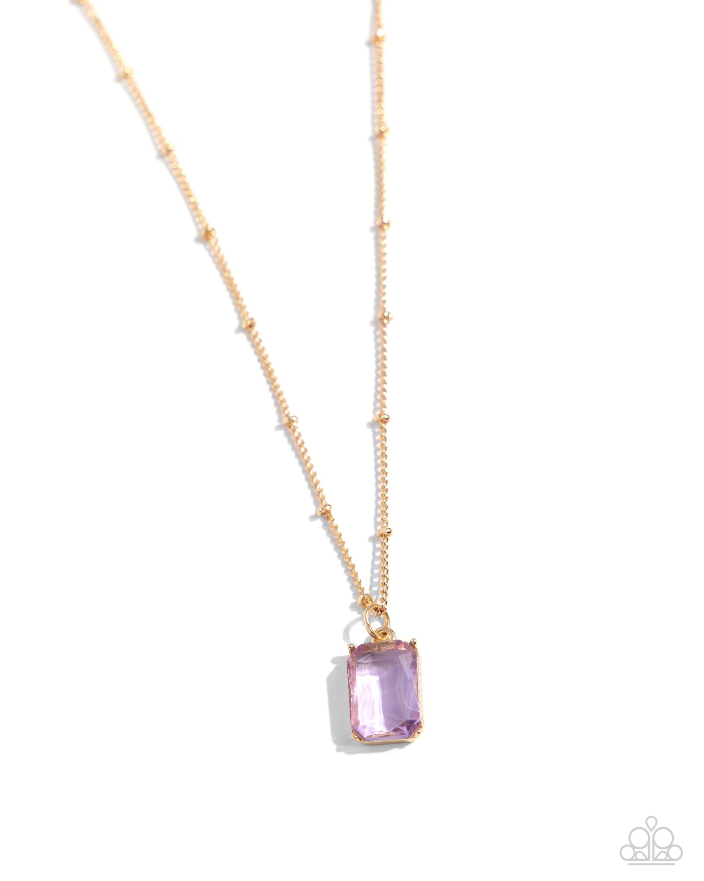 Suave Simplicity Purple Necklace - Jewelry by Bretta