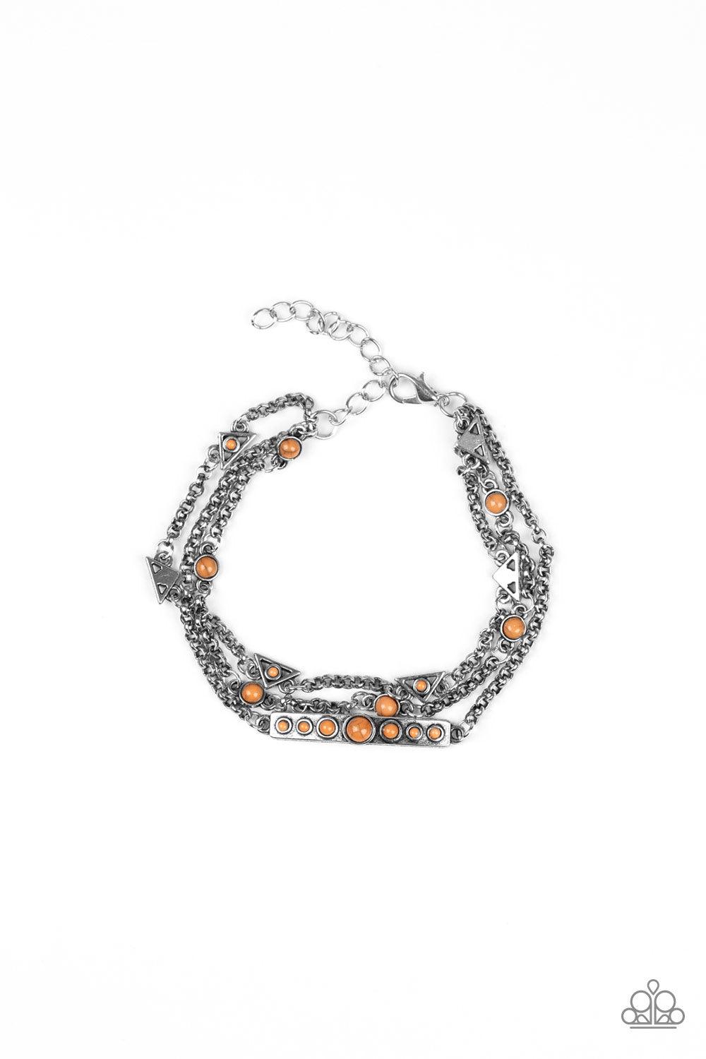 Paparazzi Accessories-No Means NOMAD - Brown Bracelet
