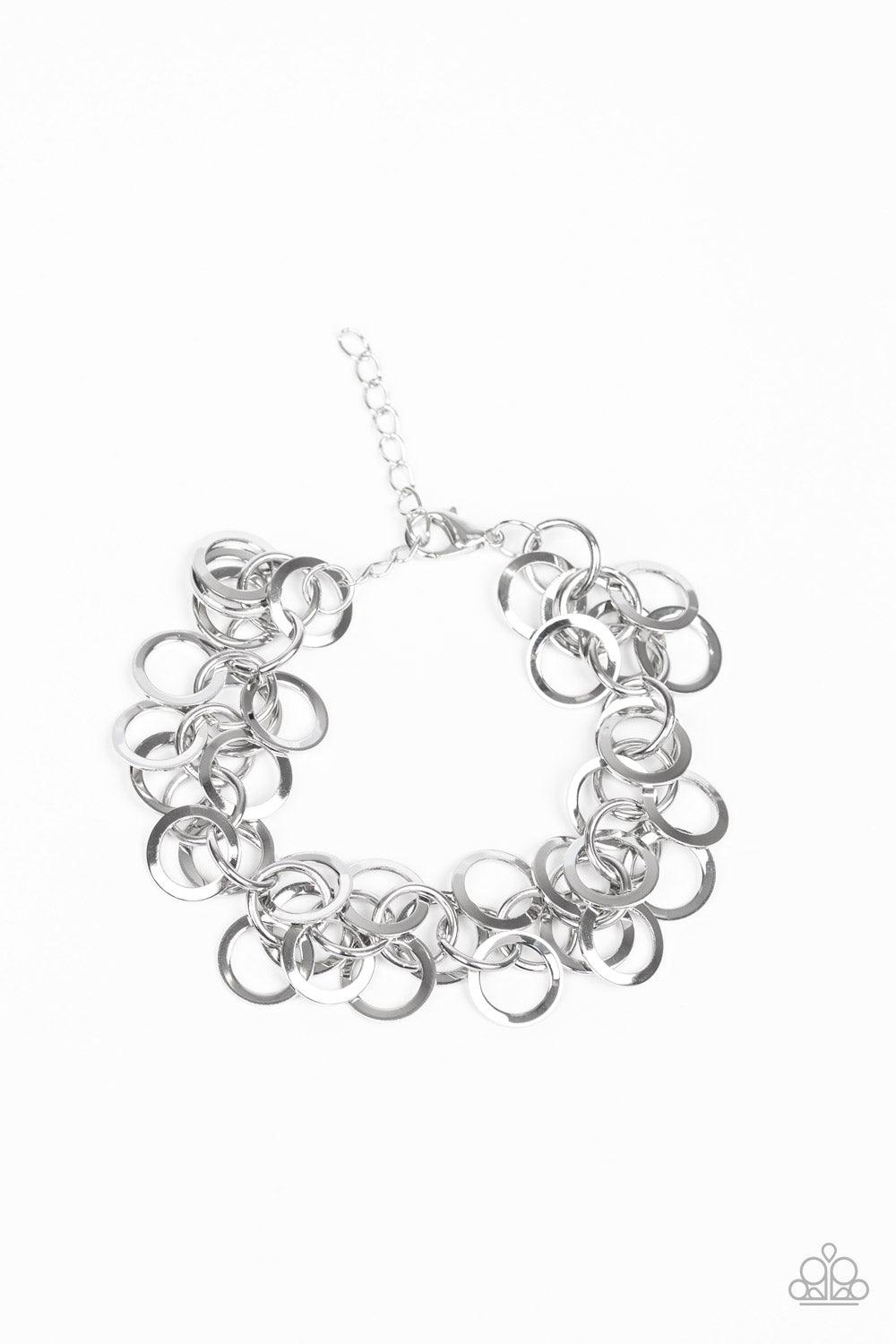 Paparazzi Accessories-Noise Control - Silver Bracelet