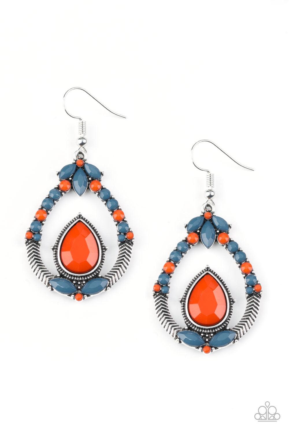 Paparazzi Accessories-Vogue Voyager - Multi Earrings