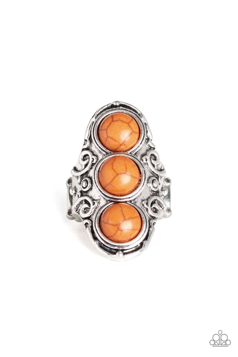 Paparazzi Accessories-Sahara Soul - Brown Ring