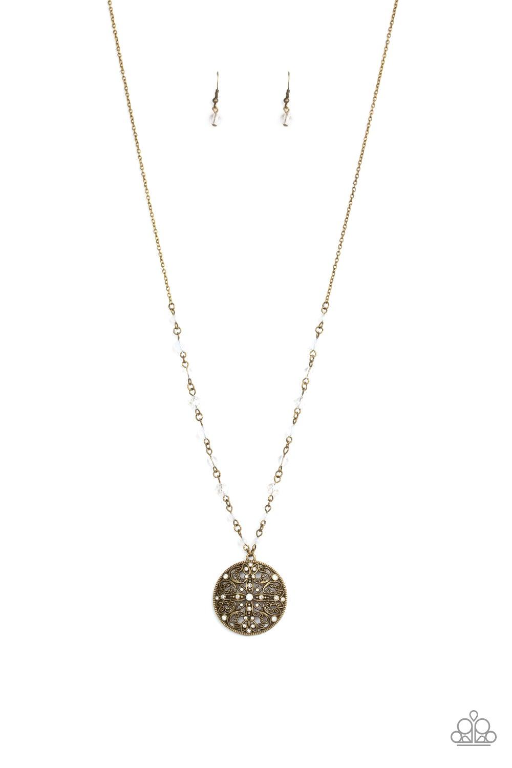 Paparazzi Accessories-Everyday Enchantment - Brass Necklace