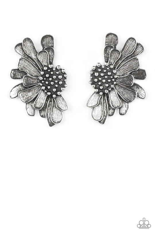 Farmstead Meadow Silver Post Earrings - Jewelry by Bretta