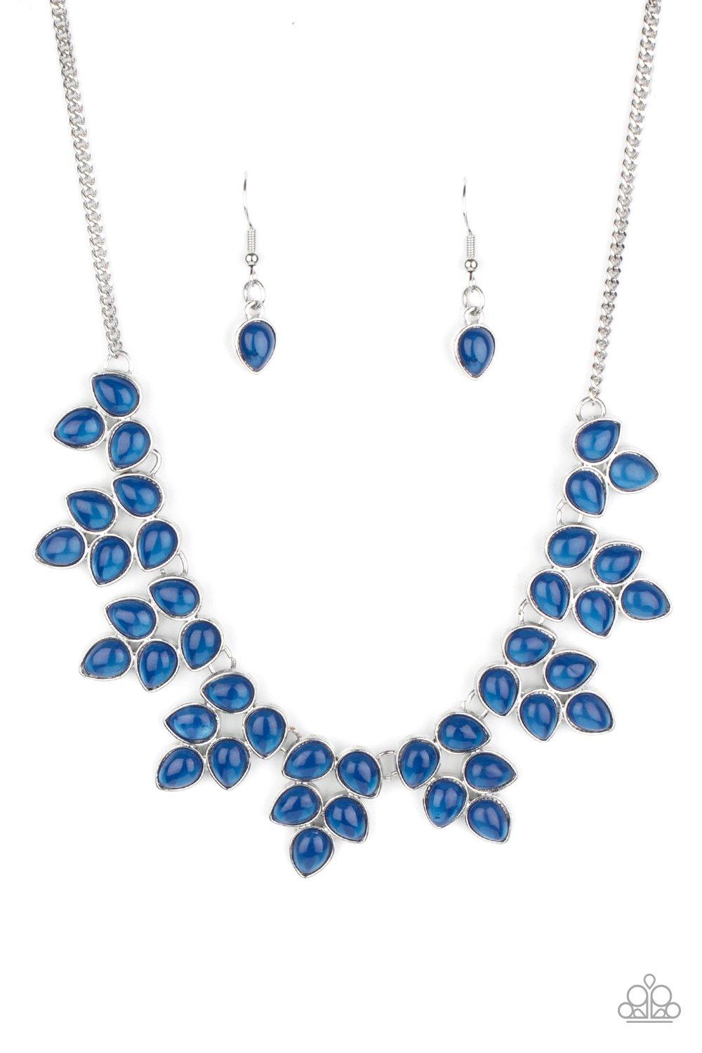 Paparazzi Accessories- Hidden Eden - Blue Necklace
