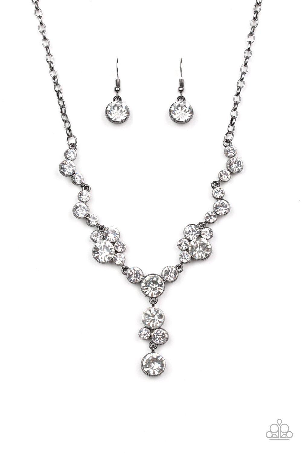 Paparazzi Accessories-Inner Light - Black Necklace