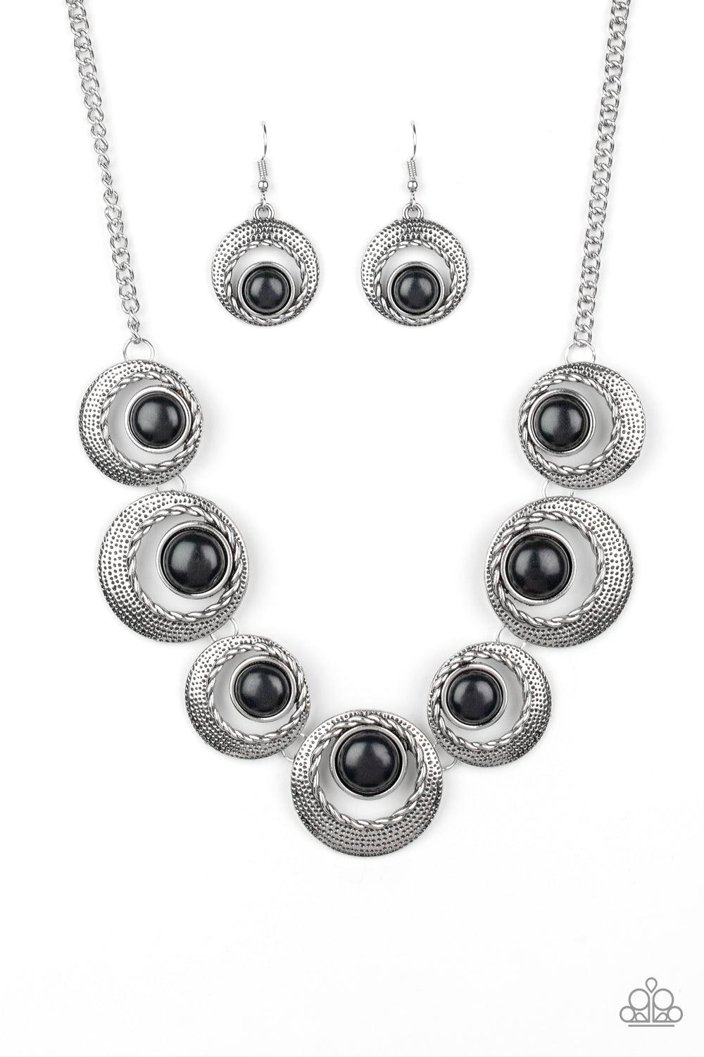 Paparazzi Accessories-Lions, Tigers, and Bears - Black Necklace
