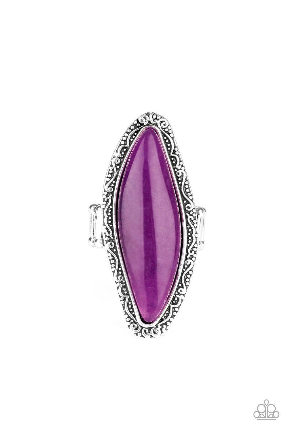 PAPARAZZI Accessories- MINERAL MINE - PURPLE Ring