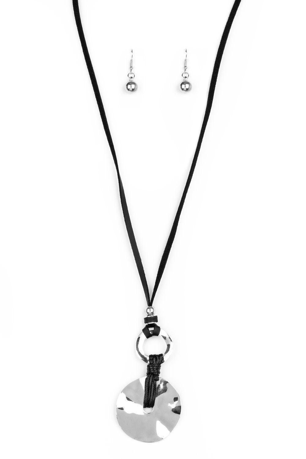 Paparazzi Accessories-Nautical Nomad - Black Necklace
