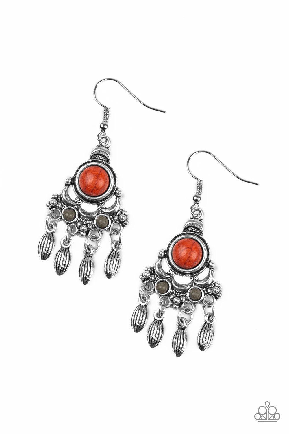 Paparazzi Accessories-No Place Like HOMESTEAD - Multi Earrings