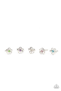 Starlet Shimmer Flower Rhinestone Earrings - Jewelry by Bretta
