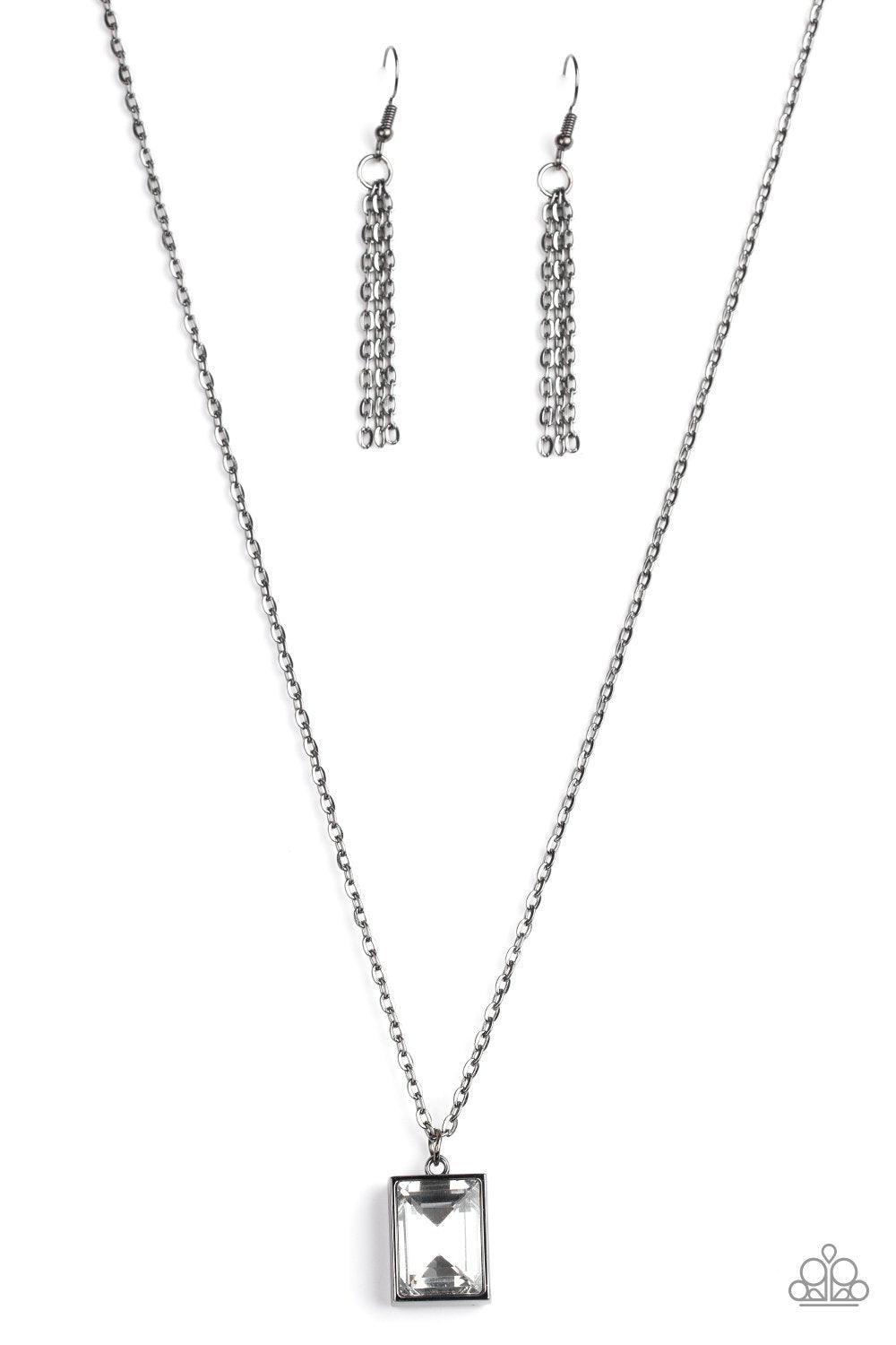 Paparazzi Accessories-Pro Edge - Black Necklace