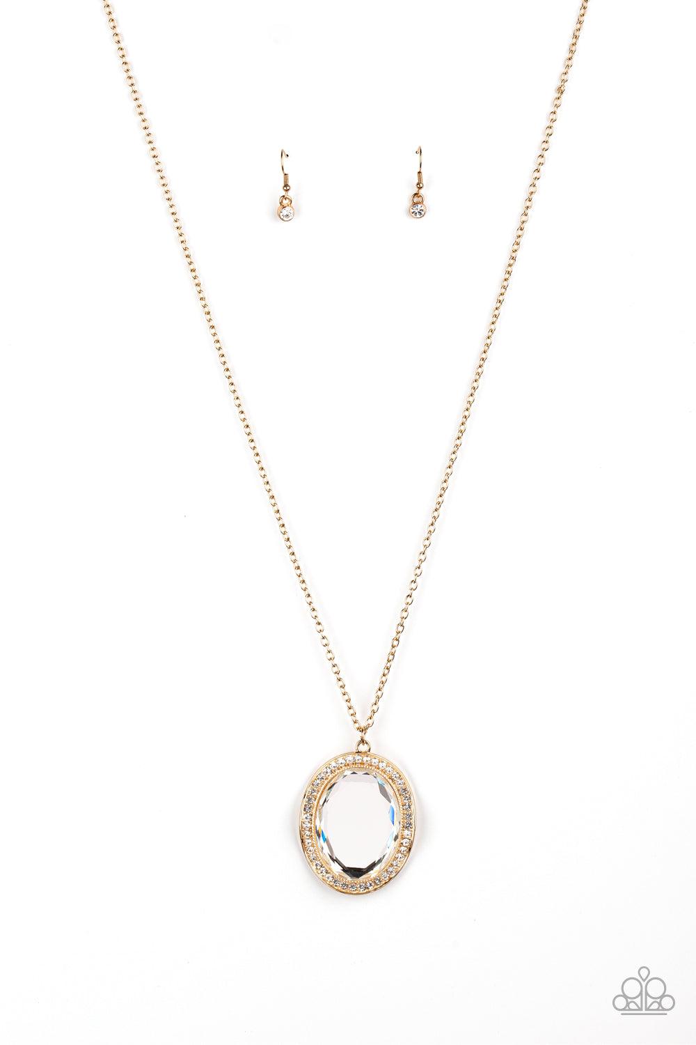 Paparazzi Accessories-REIGN Them In - Gold Necklace