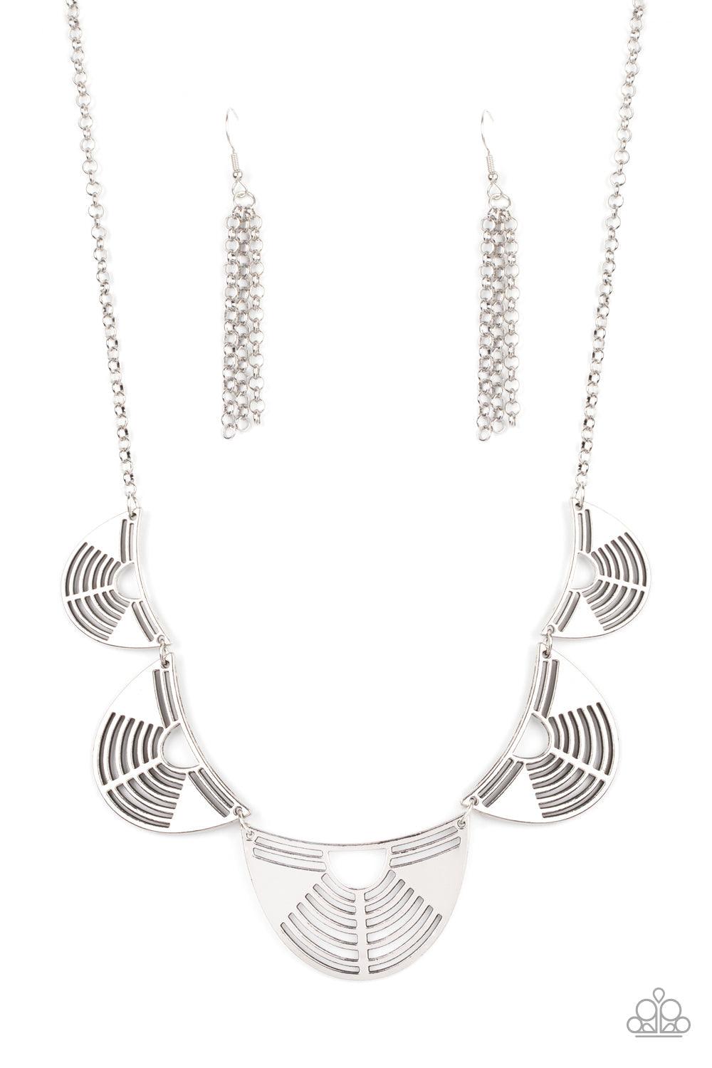 Paparazzi Accessories-Record-Breaking Radiance - Silver Necklace