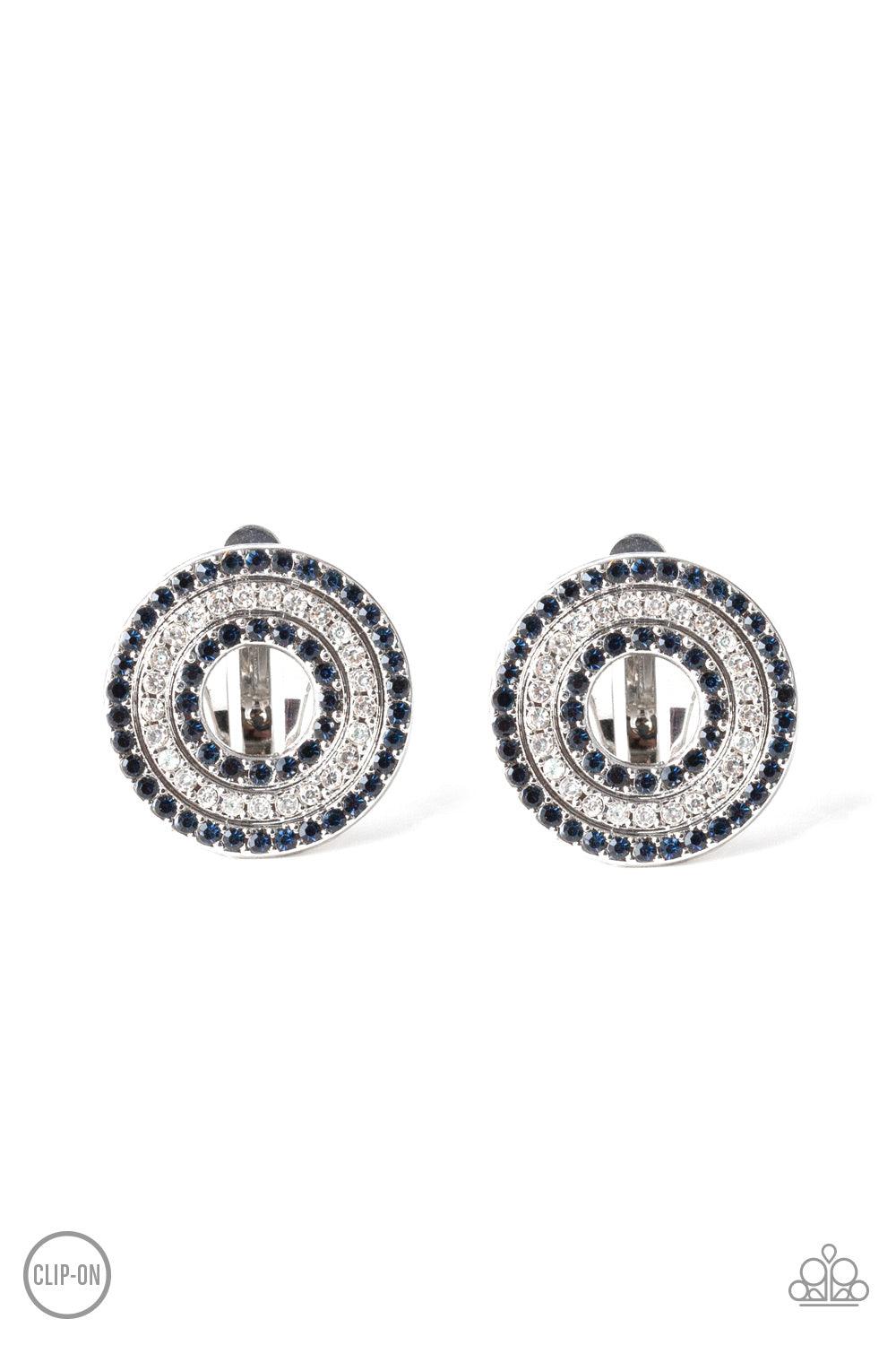 Spun Out On Shimmer Blue Earrings - Jewelry by Bretta - Jewelry by Bretta