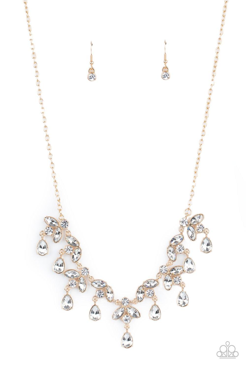Paparazzi Accessories-Vintage Royale - Gold Necklace