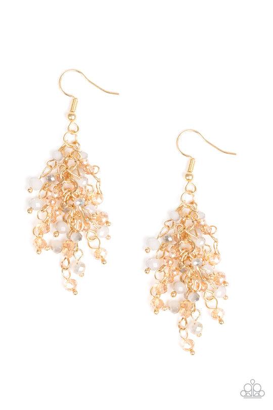A Taste Of Twilight Gold Earring-Jewelry By Bretta - Jewelry by Bretta