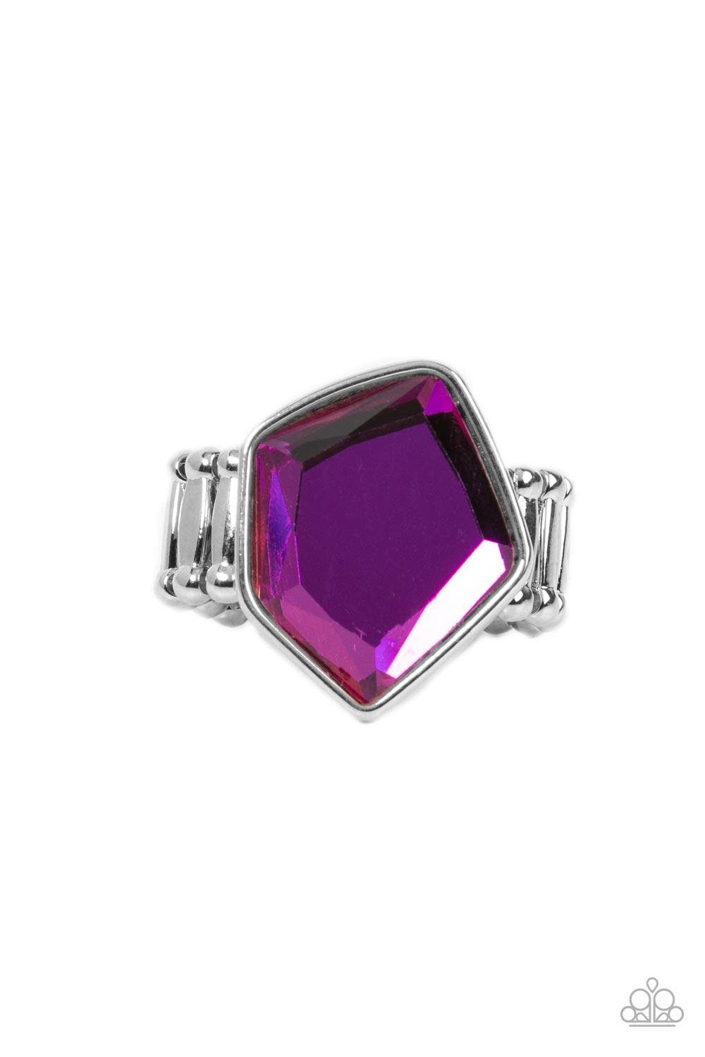 Abstract Escapade Purple Ring - Jewelry by Bretta - Jewelry by Bretta