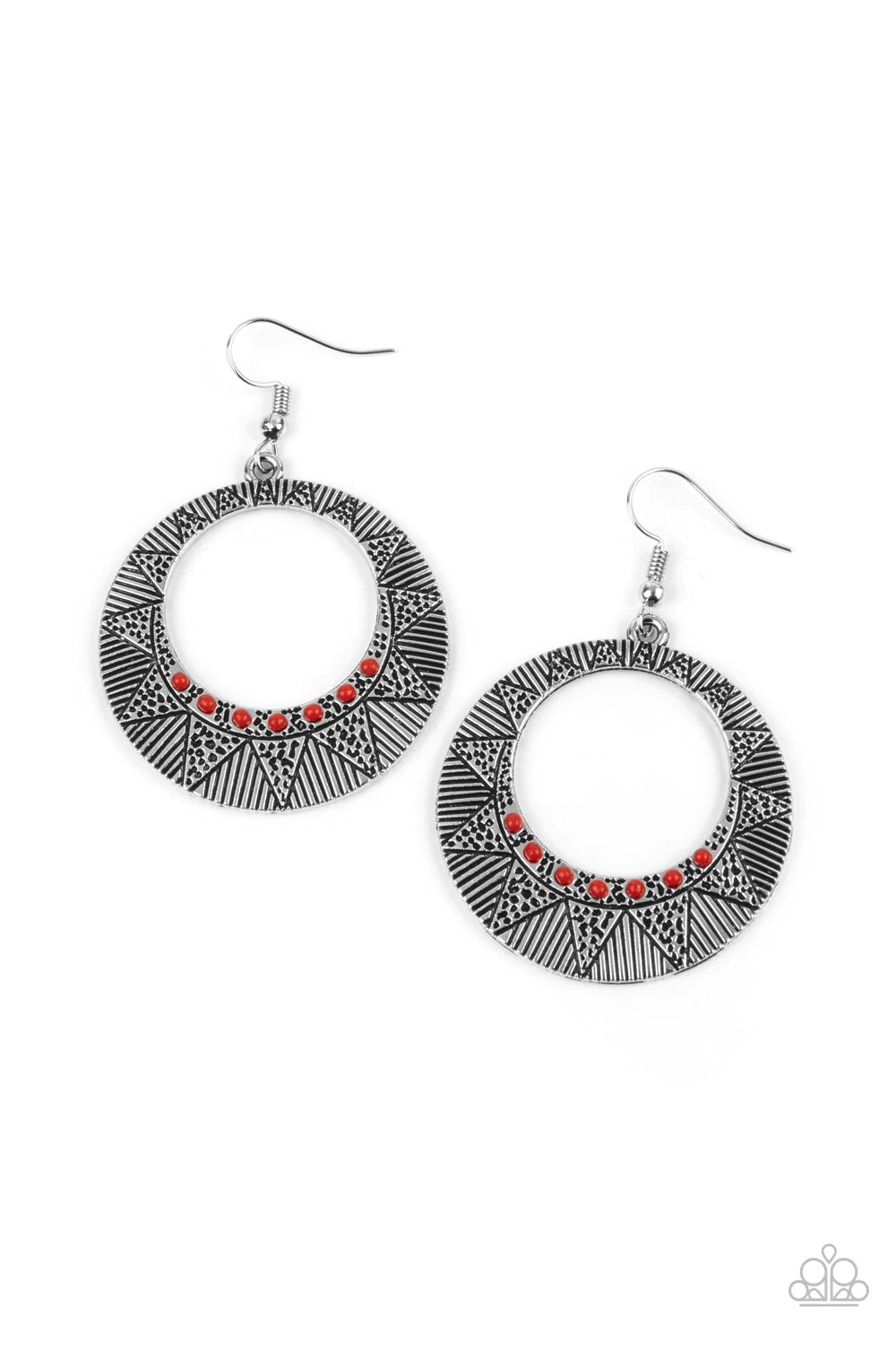 Adobe Dusk Red Earrings - Jewelry by Bretta - Jewelry by Bretta