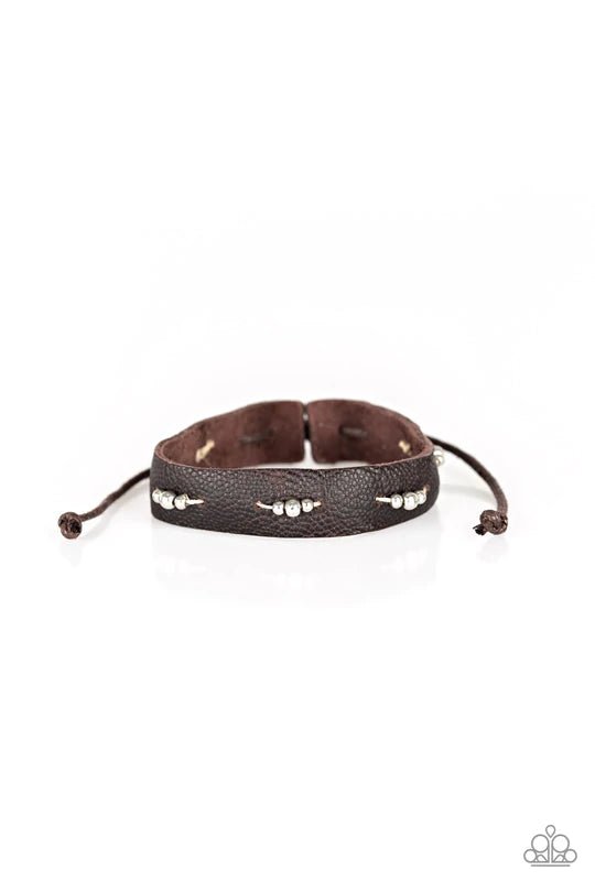 Adventures In WANDER-land Brown Bracelet - Jewelry by Bretta - Jewelry by Bretta