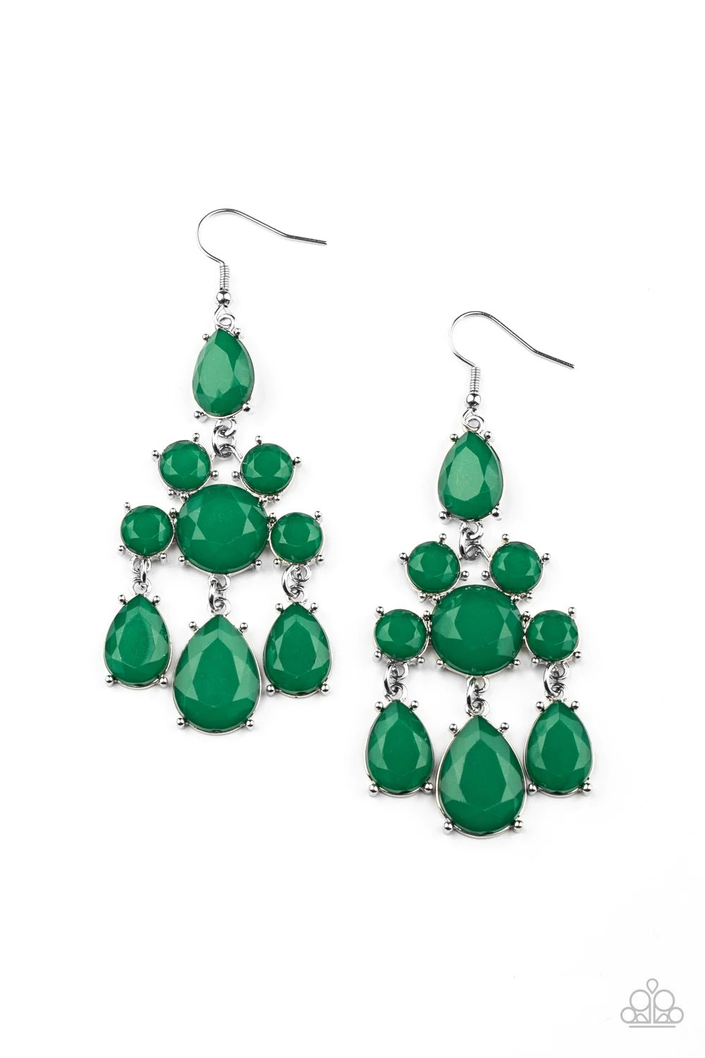Afterglow Glamour Green Earrings - Jewelry by Bretta - Jewelry by Bretta