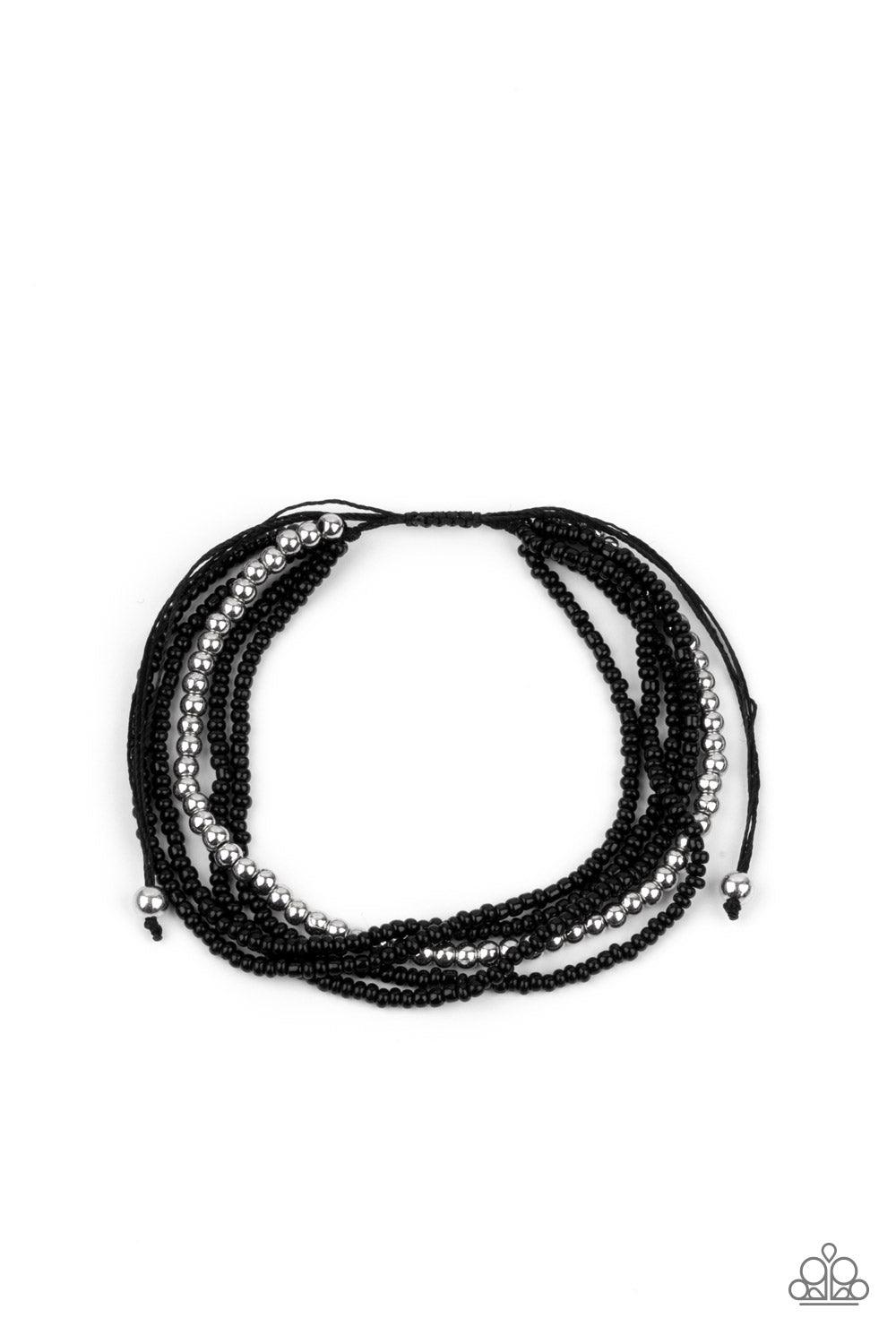 All Beaded Up Black Bracelet - Jewelry by Bretta - Jewelry by Bretta