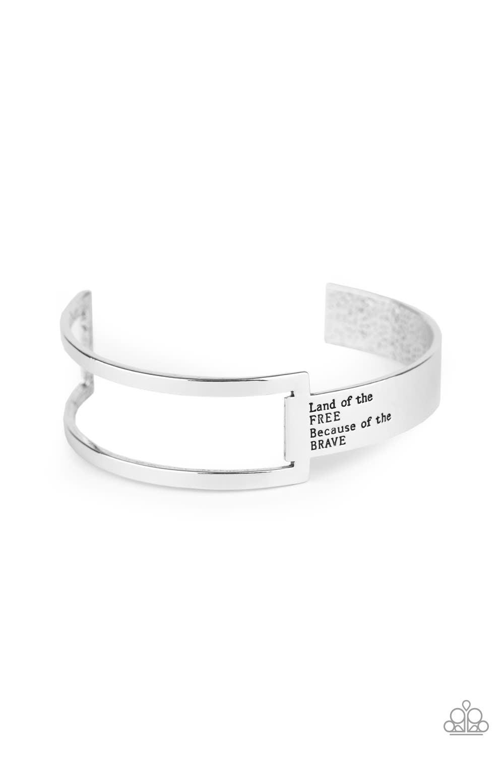 America The BRAVE - Silver Bracelet - Jewelry By Bretta - Jewelry by Bretta