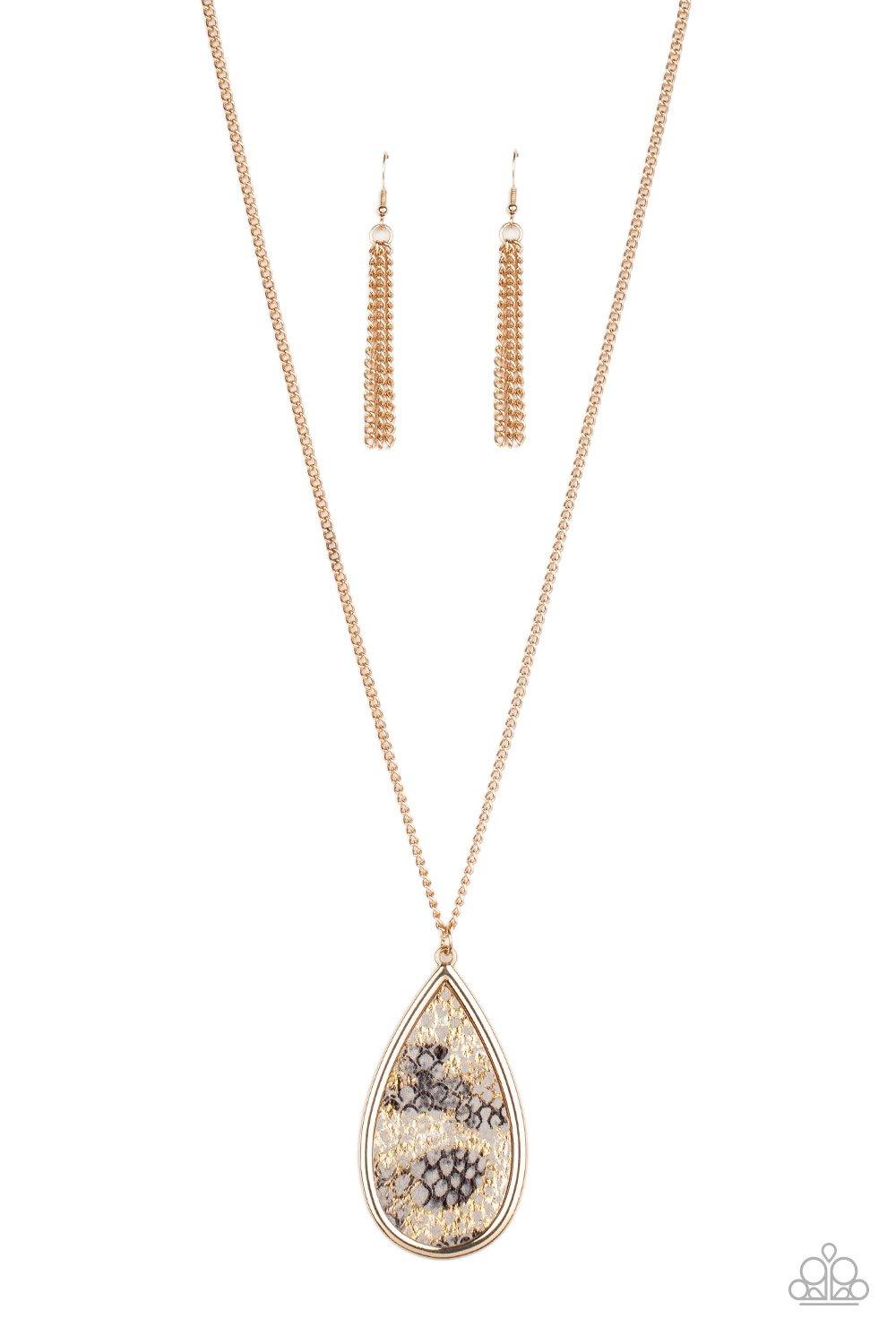 Artificial Animal - Gold Necklace - Jewelry By Bretta - Jewelry by Bretta