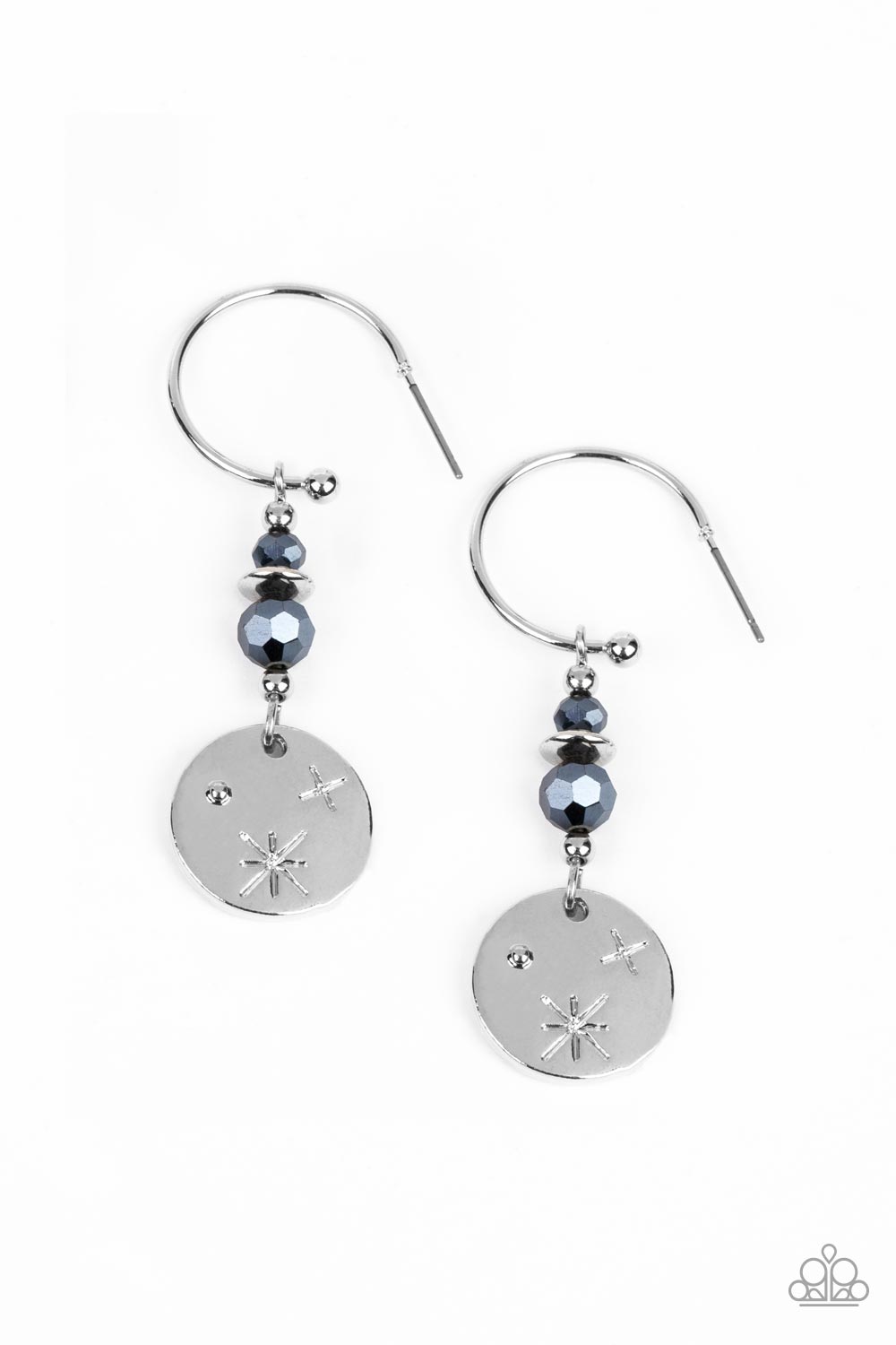 Artificial STARLIGHT Blue Earrings - Jewelry by Bretta - Jewelry by Bretta